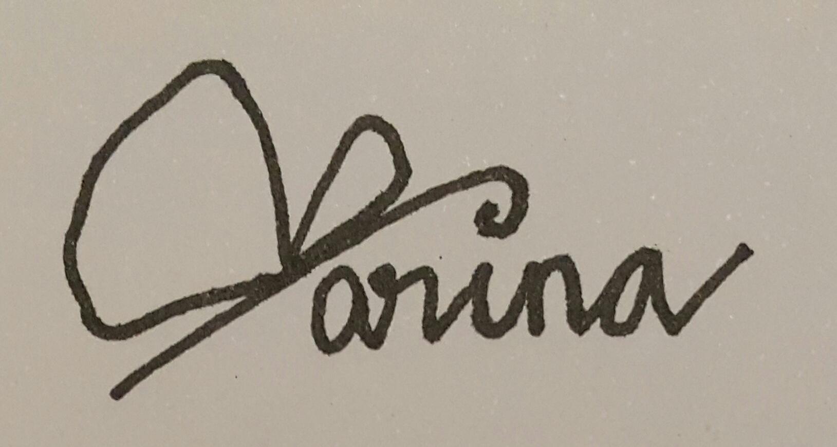 Butterfly signature