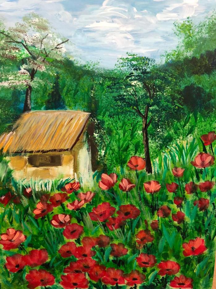 12-Italian Poppy Farm